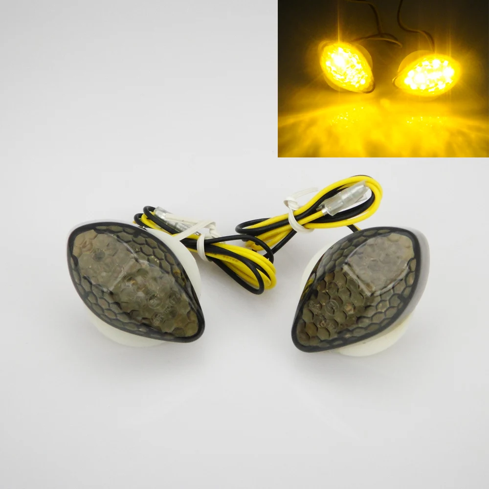 

Motorcycle Turn Signal Light LED For Honda CBR600RR 2003-2013 /CBR1000RR 2004-2013 /CBR600F4 F4i 1999-2006 Smoke