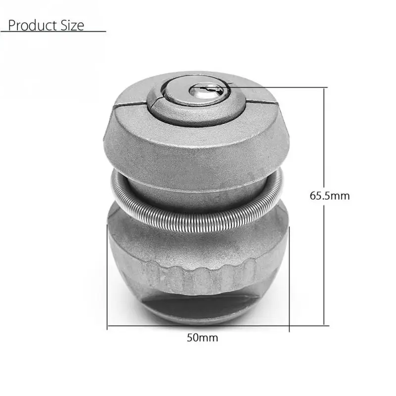 1 шт. Запчасти для прицепа, замок, шаровой замок, универсальная муфта, буксировочный караван, цинковый сплав, 50*65,5 мм