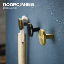 Dooroom In Ottone Cuscinetto Ganci Bagno Cucina Interna Parete del Corridoio Vestiti Ganci Da Parete Impiccagioni Ganci Fila Nordic Americano Fresco