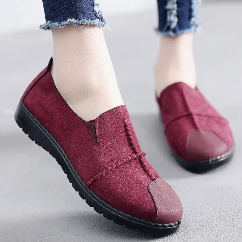 WAWFROK Women Flats Shoes 2018 Summer Spring Breathable Round Toe Shoes Woman Fashion Women Casual Shoes WAWFROK Women Flats Shoes 2018 Summer Spring Breathable Round Toe Shoes Woman Fashion Women Casual Shoes