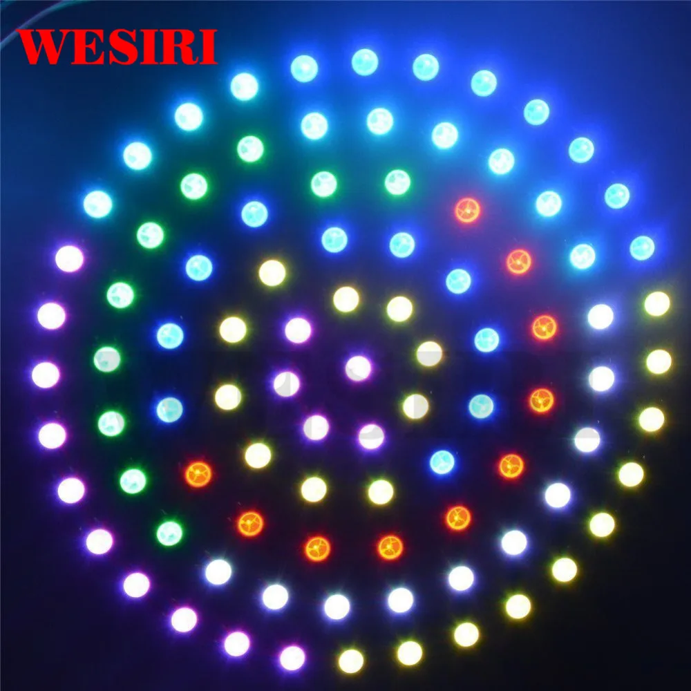 WESIRI WS2812B светодиодный DIY кольцо 1 8 12 16 24 32 40 48 60 93 241 бит s SK6812 5050 встроенный RGB
