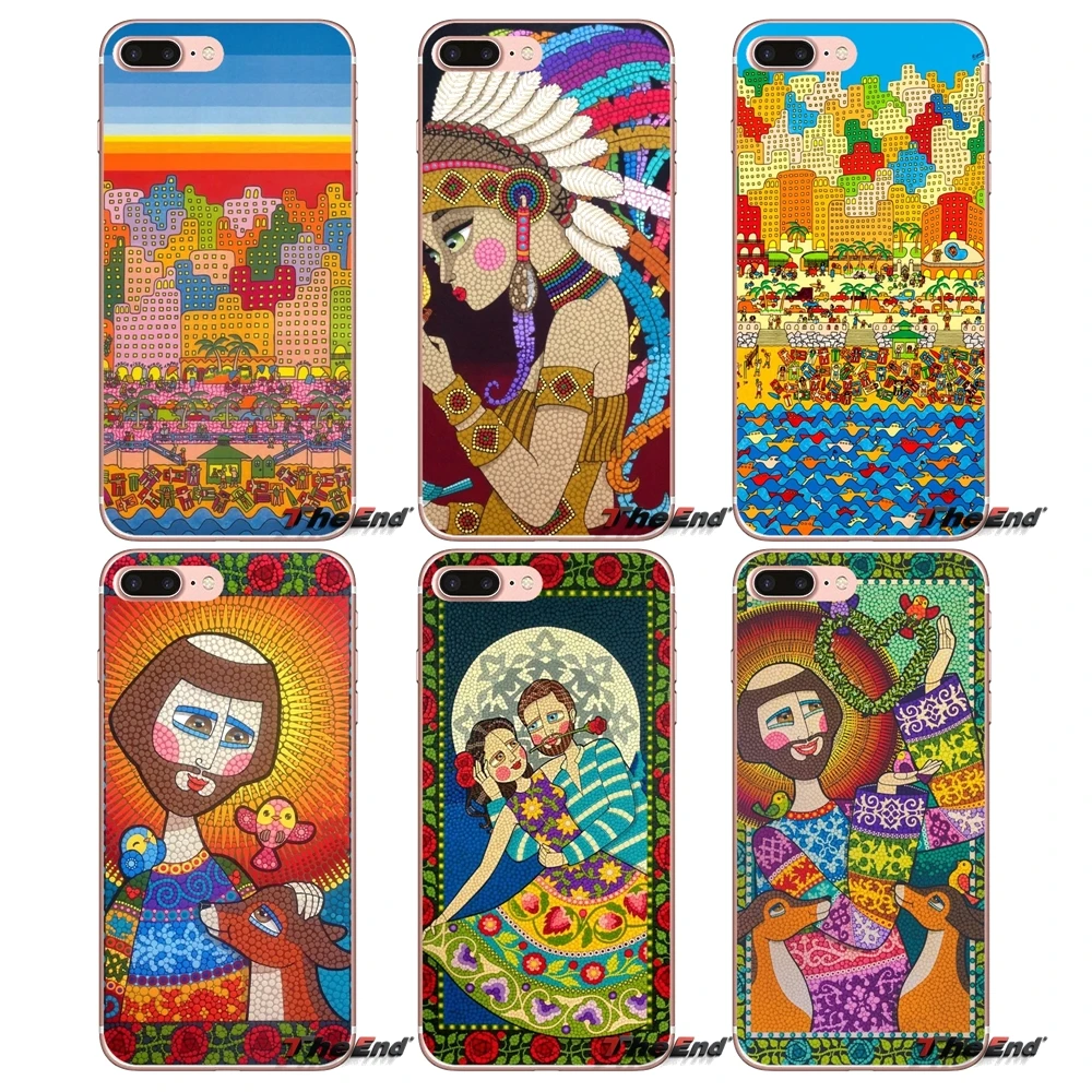 

For Samsung Galaxy S2 S3 S4 S5 MINI S6 S7 edge S8 S9 Plus Note 2 3 4 5 8 Coque Fundas Soft Transparent Cases Covers Maritimo art