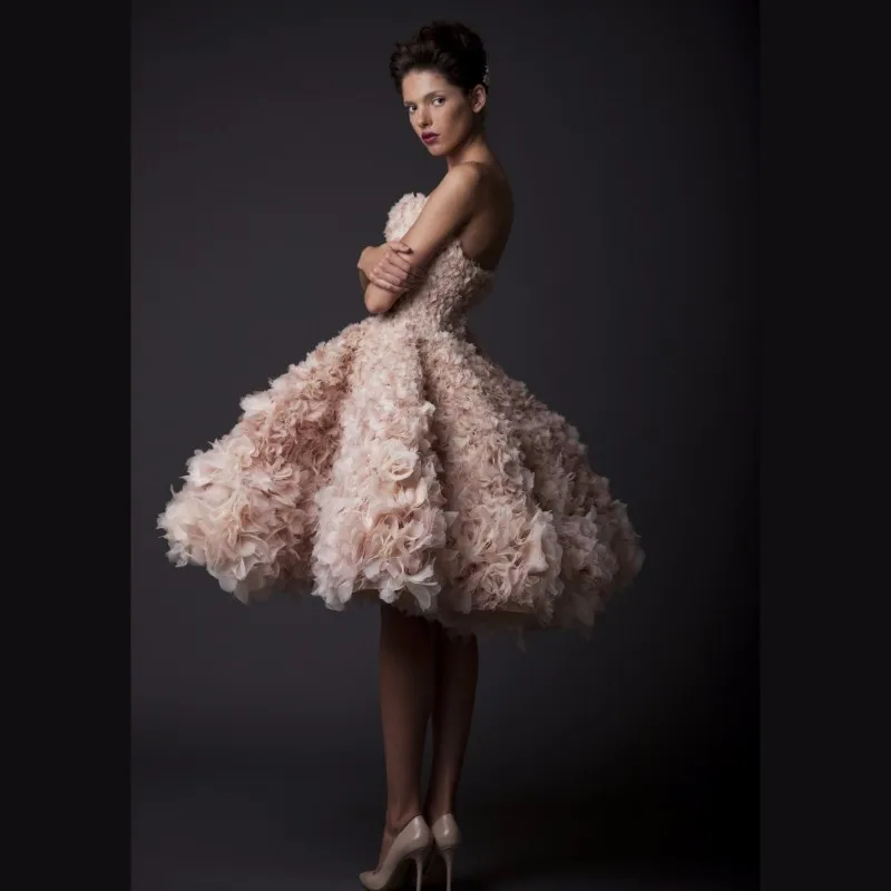 Beautiful-Short-Quinceanera-Dress-2016-Vestido-de-15-nos-Sweet-16-Dresses-Strapless-Fully-Floral-Pleat (1)
