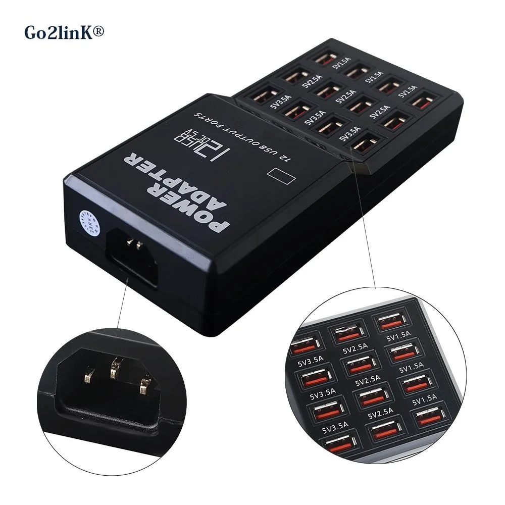 Go2linK USB зарядное устройство 5V3.5A Универсальное портативное дорожное настенное