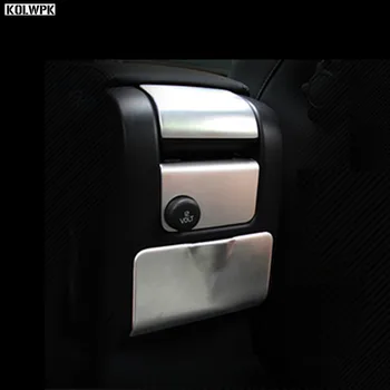 

Car Styling special car armrest box decorative cover trim rear ashtray strip car accessories 3D sticker for Volvo XC60 S60 V60