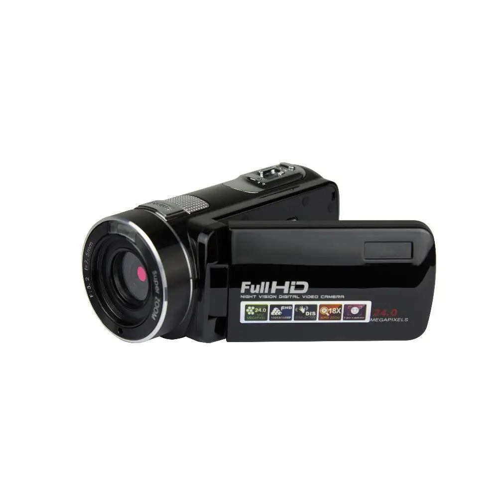 BEESCLOVER цифровая камера 24.0MP HD видеокамера 2,7 дюймов ЖК-экран CMOS 5 мегапиксельный датчик с зарядным устройством r25