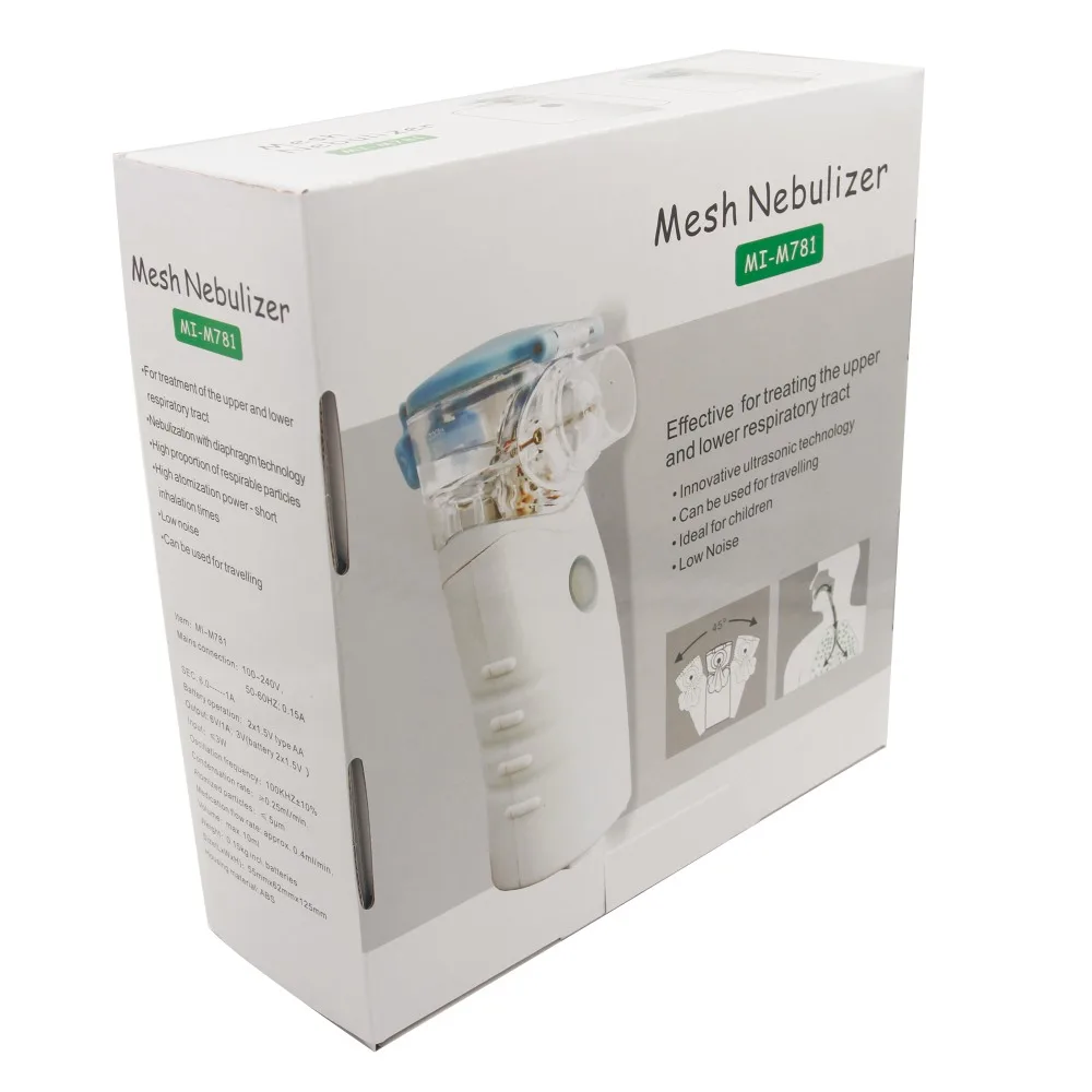 

Top Selling Rechargerable Household Health Care Children Adult Ultrasonic Nebulizer Inhaler Machine Mini Mesh Nebulizer