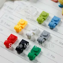 Бесплатная доставка! 4081b 100 шт. * пластина 1x1 Вт. Зажим света * DIY светильник en блочные кирпичи, совместимы с сборными элементами