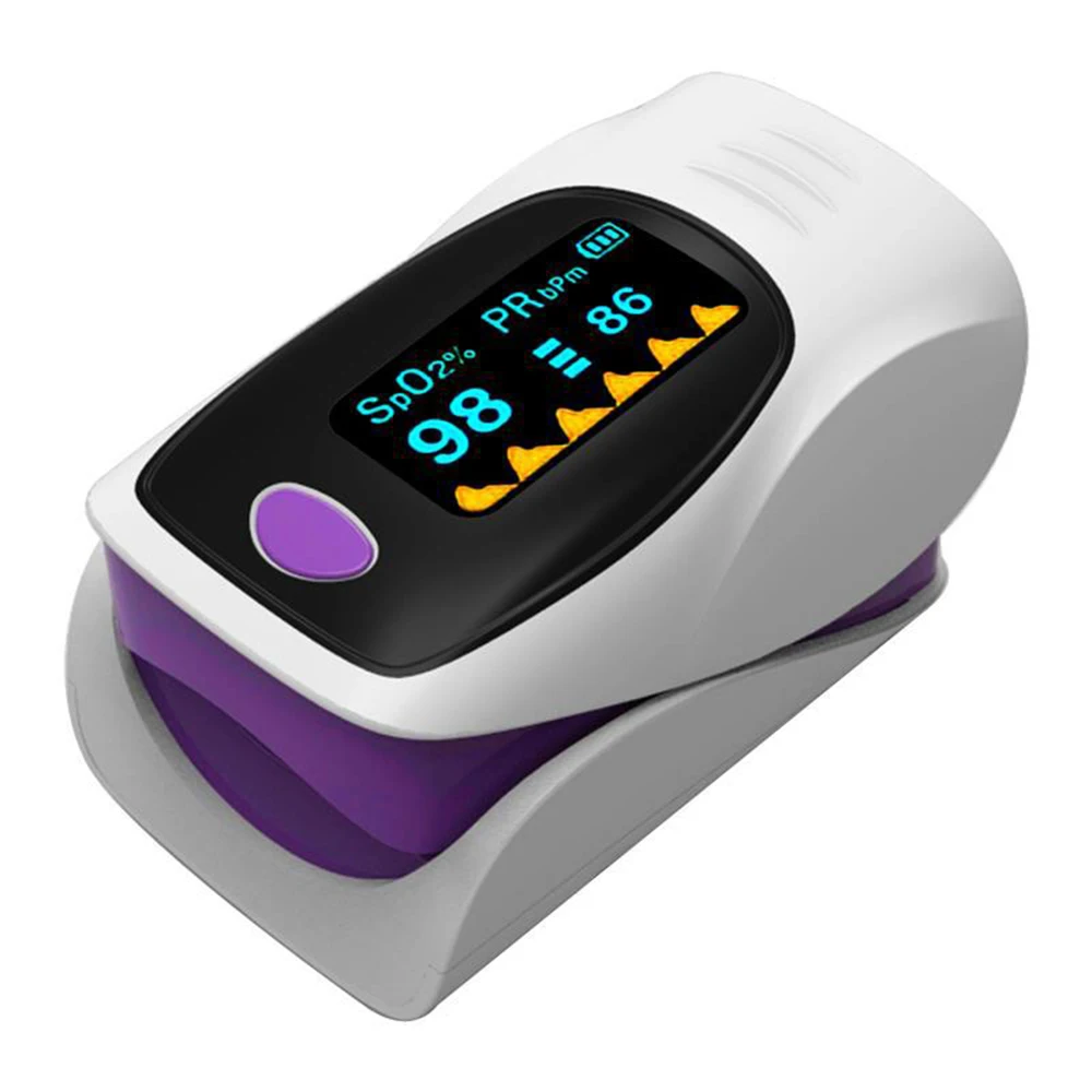 

Medical Household Portable Digital Fingertip pulse Oximeter Blood Oxygen Saturation Meter Finger SPO2 PR Monitor CE
