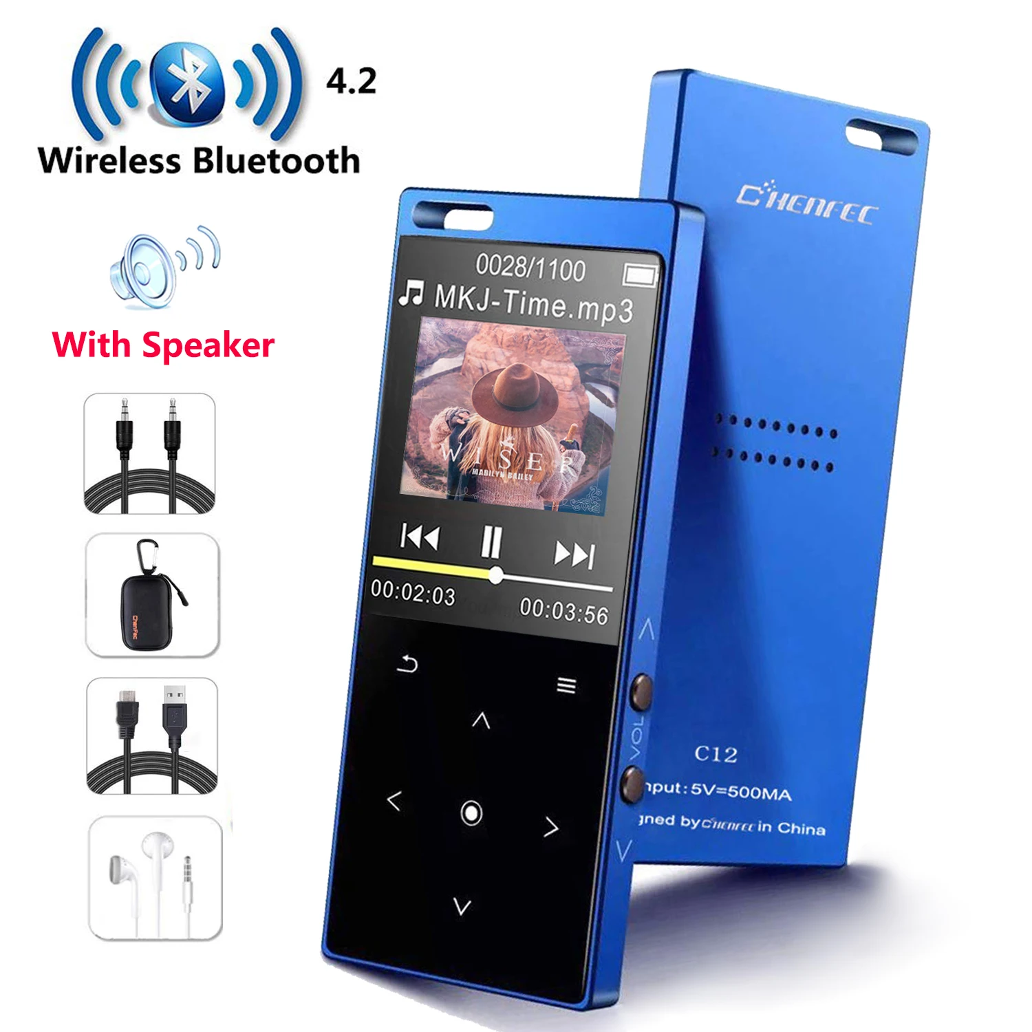 MP3 Player with Speaker Metal hifi Portable Music Player with fm radio eBook sport hi fi Walkman Support usb,mini SD card MP3 Player with Speaker Metal hifi Portable Music Player with fm radio eBook sport hi fi Walkman Support usb,mini SD card