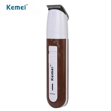 Kemei 3 em 1 máquina de cortar cabelo recarregável barbeador barbeador elétrico aparador de barba