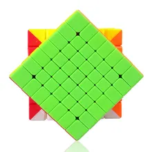 QIYI QiXing S 7x7x7 кубик рубика Magic speed Cube Stickerless Professional Puzzle Cubes головоломка для взрослых плавно поворачивается игрушки для детей