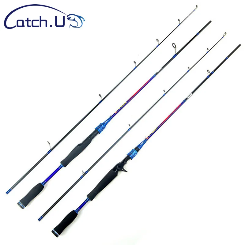 

Catch.U 2MM Casting Spinning Fishing Rods Telescopic Fishing Pole Spinning Fishing Rod Fast Action