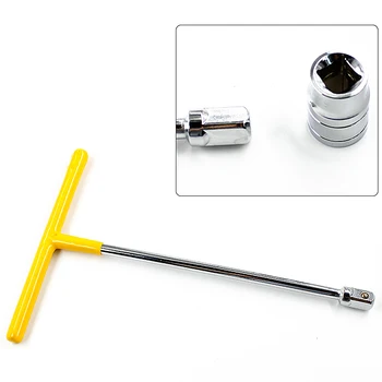 

13Pcs 1/2 socket wrench set 8-19mm Lengthened T - type wrench with a sleeve T - car motorcycles repair repair tools
