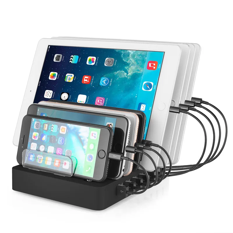 Настольное USB зарядное устройство с 8 портами 2 4 А|Зарядные устройства| |