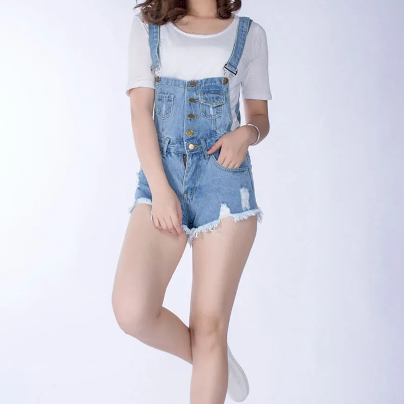 cloth overall shorts