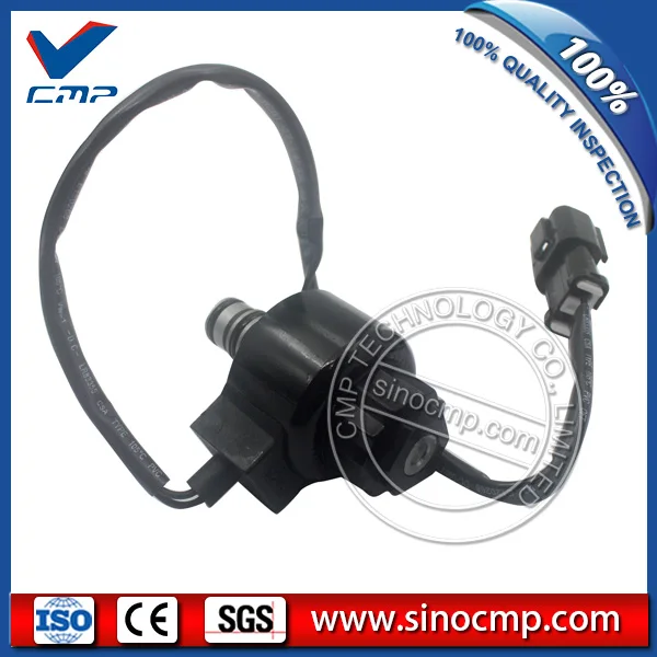 

SINOCMP SD1169-24-11 Excavator swing motor solenoid valve for Komatsu PC60-5 PC100-5 4D95