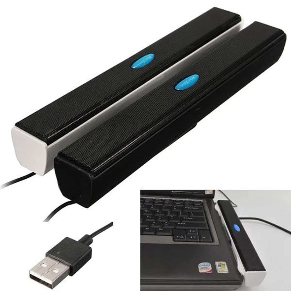 Портативный ноутбук/компьютер/ПК динамик усилитель громкоговоритель USB Саундбар звуковая панель палка музыкальный плеер колонки для ноутбука планшета
