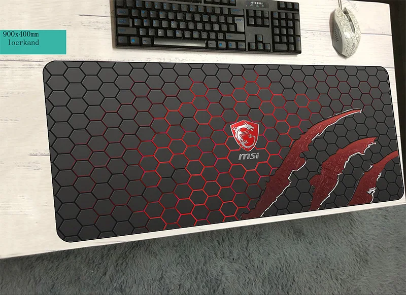 msi mouse pads 900x400x3mm pad to mouse notbook computer