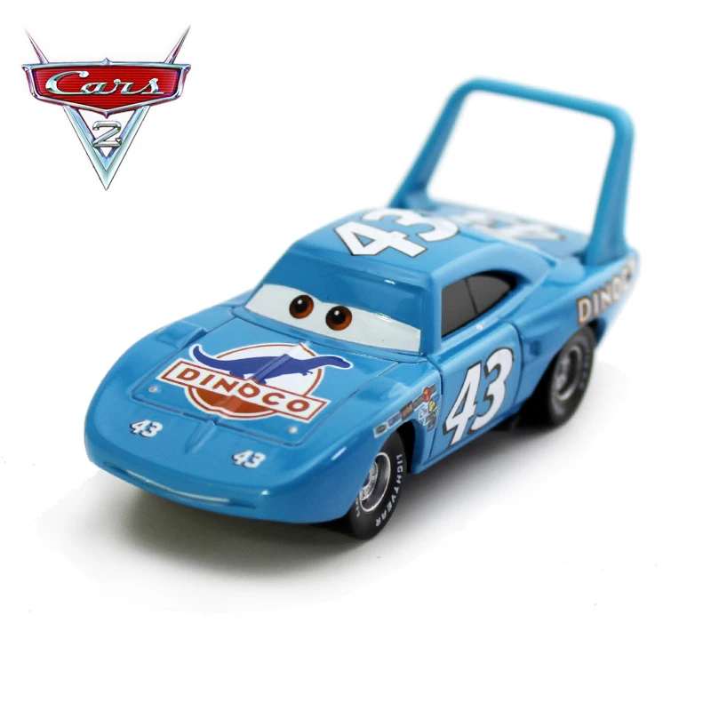 

Disney Pixar Cars 2 Metal Alloy No. 43 The King DINOCO Car Model Boy Educational Toy Children Birthday Christmas Gift Brinquedo