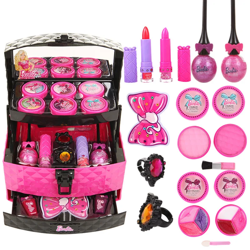 price cut Disney Children's Makeup Toys Cosmetics Princess Makeup Box Set Safe Non-toxic Girl Toy Gift
