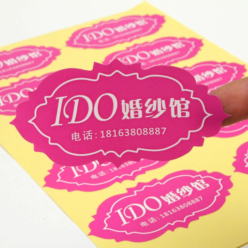 

Customized Printable Feature and Accept Custom Order Label Sticker Paper A4