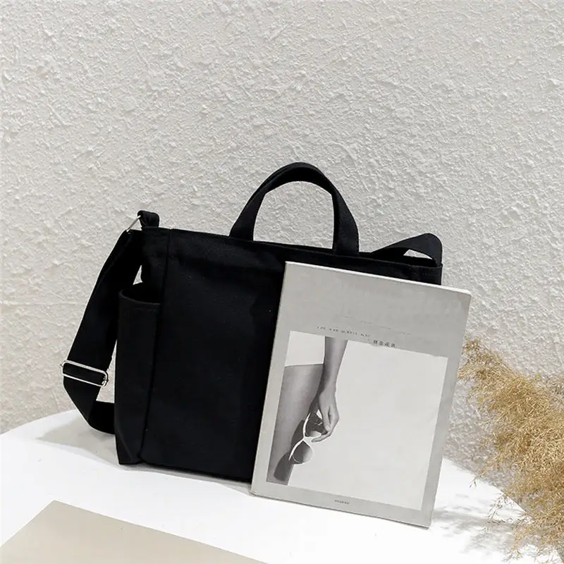 Canvas Solid handbag Shoulder Bag Crossbody Bag for Women 2019 Messenger Bags women's bag bolsa feminina sac a main 30AP0342
