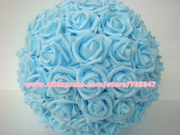 New Arrival!!! 8pcs X Fabulous Foam Rose ball Kissing Ball Pomander Wedding decoration *Free Shipping VIA EMS*