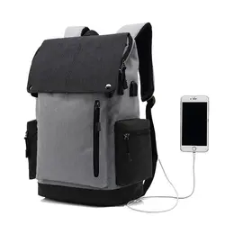 2019 мужской водонепроницаемый студенческий рюкзак, школьная сумка, рюкзак, повседневный деловой рюкзак для путешествий с usb-портом для