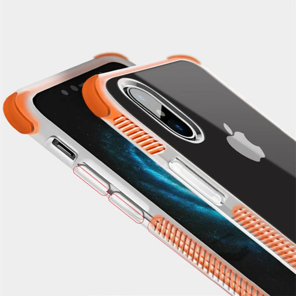 7-BALMORA-Luxury-Anti-Knock-Transparent-Case-For-Iphone-6-6s-7-8plus-X-Shockproof-Protection-Soft