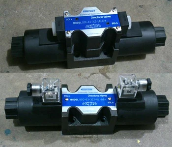 

DSG-03-3C9 24V 12V 110V 220V SOLENOID OPERATED DIRECTIONAL CONTROL VALVE, Terminal Box Type Plug-in Connector Type