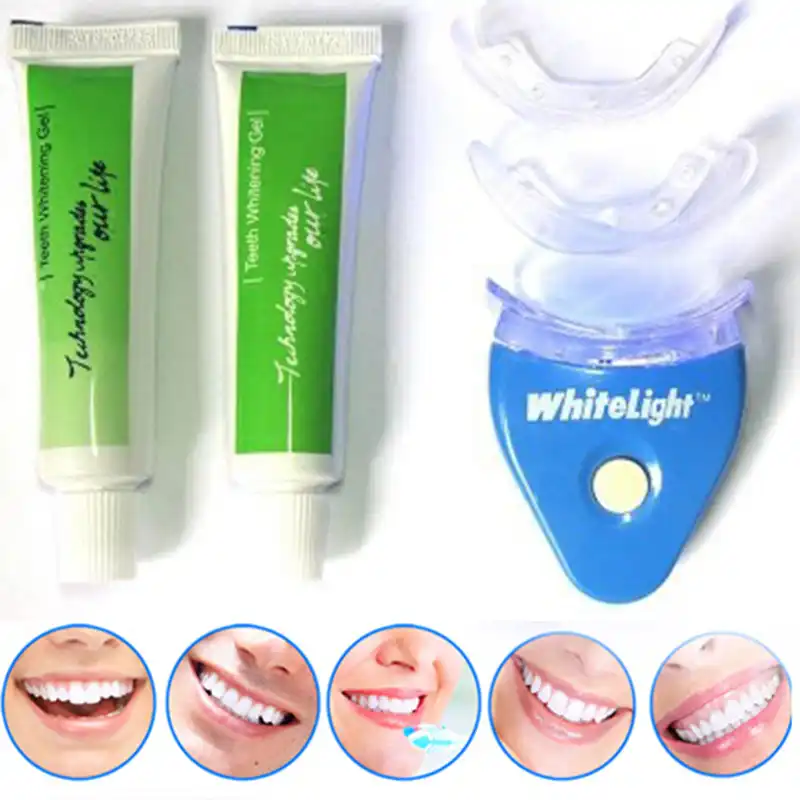 Whitelight Dis Beyazlatma Kiti 3 Ad Jel Peroksit Dis Beyazlatici Mavi Led Isik Trendyol