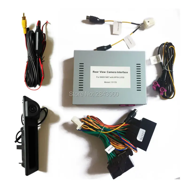 BMW F25 Original Reverse backup Camera retrofit Cable Set wiring