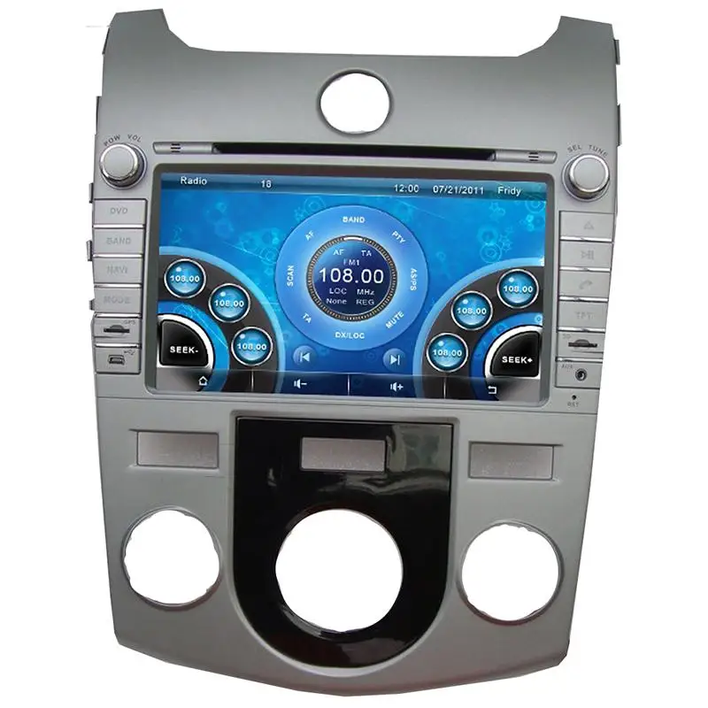 Автомобильный DVD плеер 8 &quotс GPS(opt) стерео аудио радио USB/SD AUX мультимедиа для KIA CERATO
