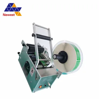 

manual round bottle labeling machine/tube labeller