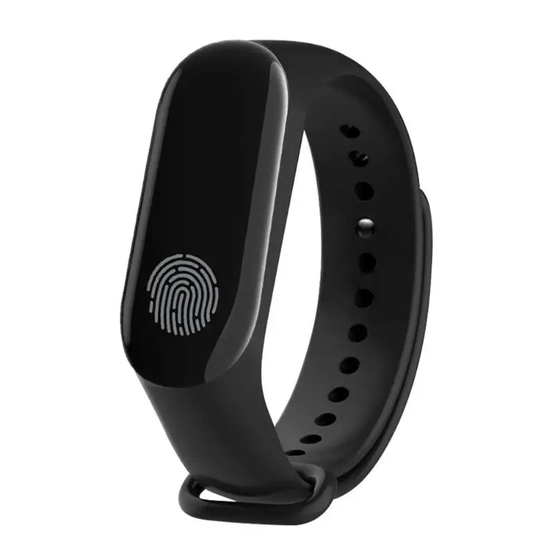 

ALLOYSEED M3 Bluetooth Smart Band 0.96 inch Blood Pressure Smartband Heart Rate Monitor IP67 Waterproof Pedometer Smart Bracelet