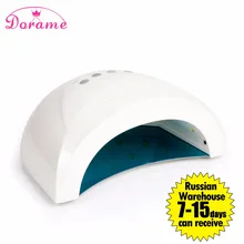 Hot Nail Dryer Dorame S1 24W To 48W UV Lamp Led Nail Lamp Fast Drying For Gel Polish Curing Lamp For Nails Dryers Nail Art Tools