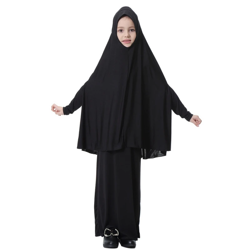 

Muslim Black Face Cover Niqab Burqa Bonnet Islamic Khimar Long Hijab Loop Scarf Jilbab Prayer Clothing Headscarf Abaya Ramadan