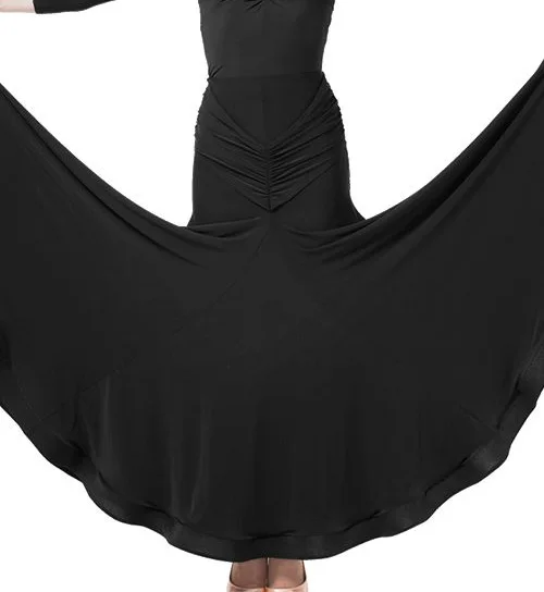 S-XL юбки для бальных танцев, современные юбки для танцев, расширенная юбка, бальное платье, юбки для фламенко