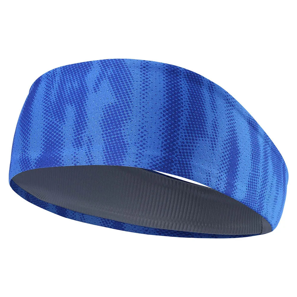 Elastic Men Headband Hairband Soft Sweatband Stretchy Headwear Bicycle Yoga Sport Moisture Wicking Hair Accessories Women Girls