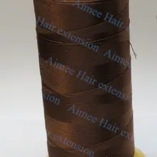 Ткацкие нити для машины наращивание волос профессиональные инструменты коричневый 1 шт. шпилька для волос линии 4 типа ткацкая игла в подарок