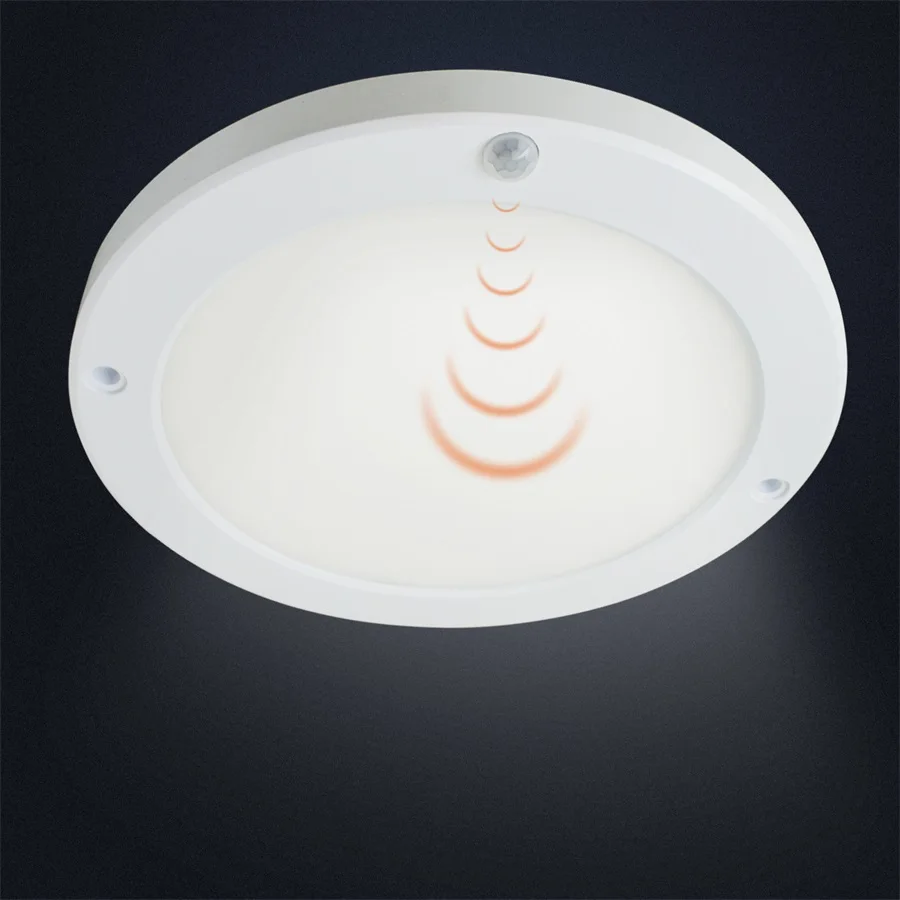  18W LED Panel Light Ceiling Lights Led sensor Downlight Human Body Infrared Detector Motion Switch 