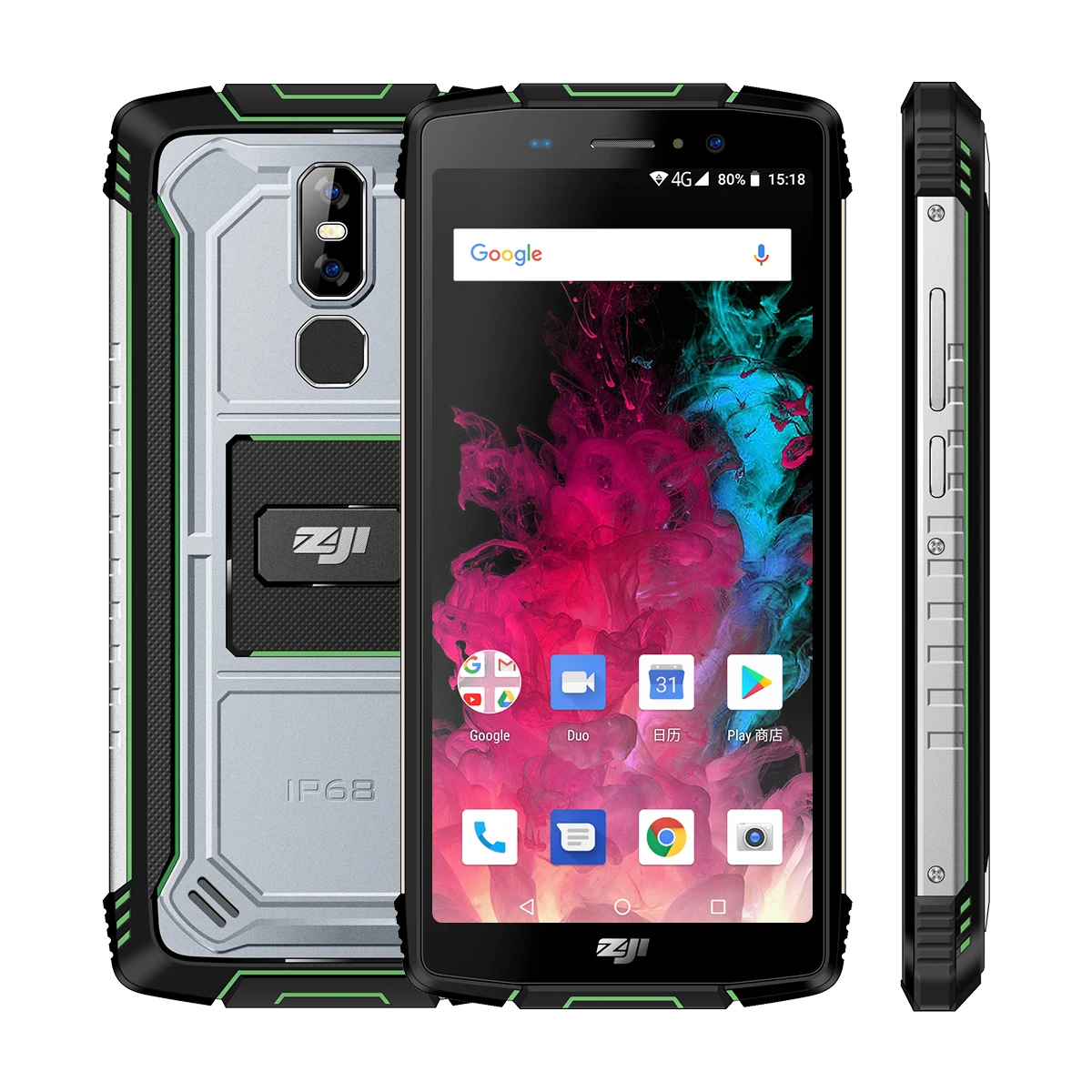 

HOMTOM ZOJI Z11 5.99" 18:9 IP68 Waterproof Mobile 10000mAh Phone 4GB 64GB MTK6750T Octa Core Face Unlock 4G Android 8.1 Phone