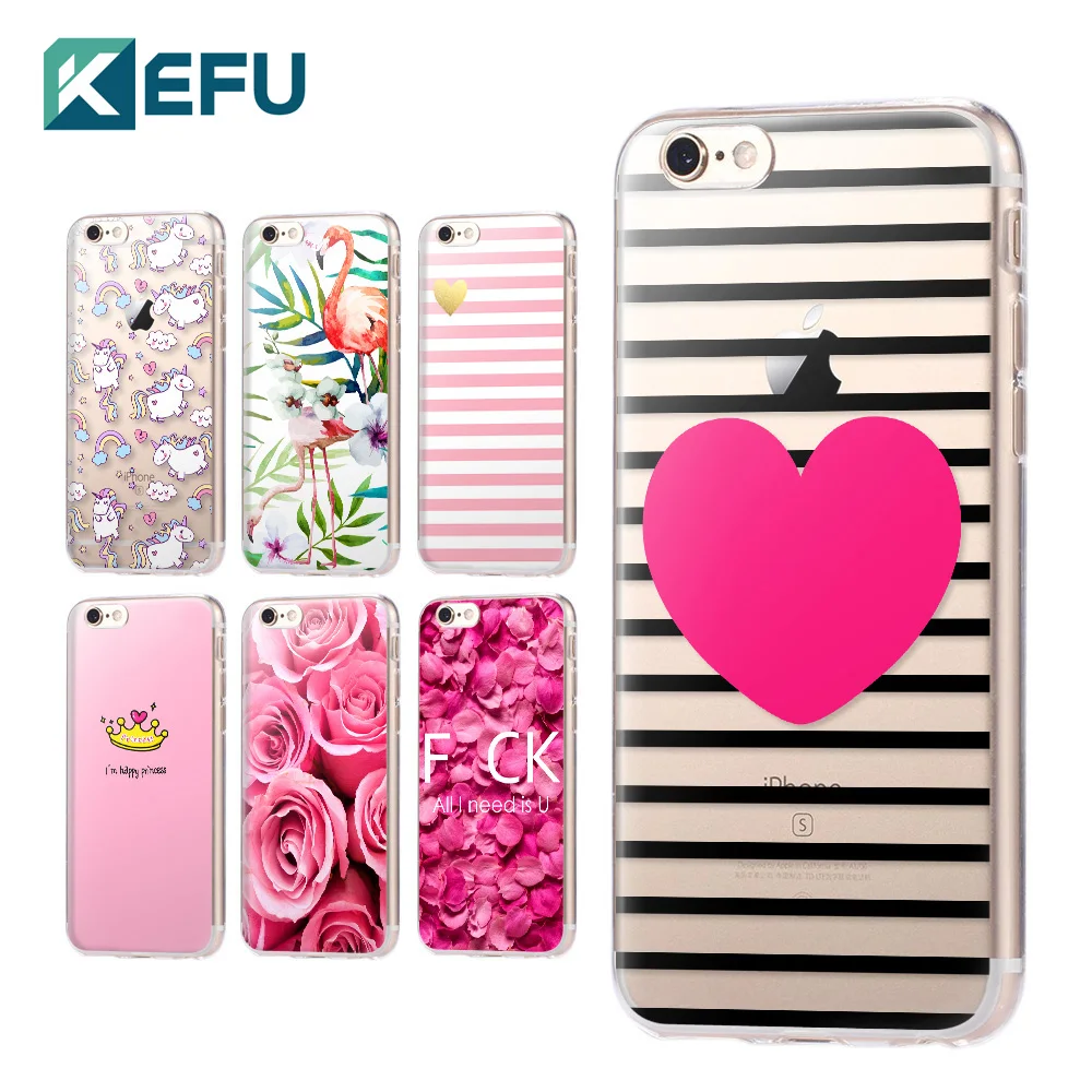 

For fundas iPhone 5S case 5C 5S 6 6S 7 8 Plus Flower soft silicone TPU cover 2016 new arrivals original for coque iPhone 6S case