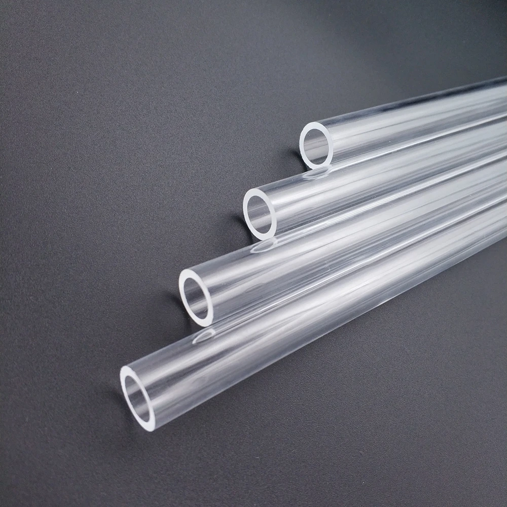 Barrow PMMA / PETG жесткая трубка (OD12mm/OD14mm OD16mm ) + толщина 2 мм 90 градусов гибкая прозрачная
