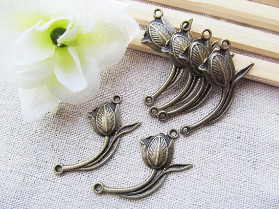 

15 шт. старинные Серебристые подвески/аксессуары DIY