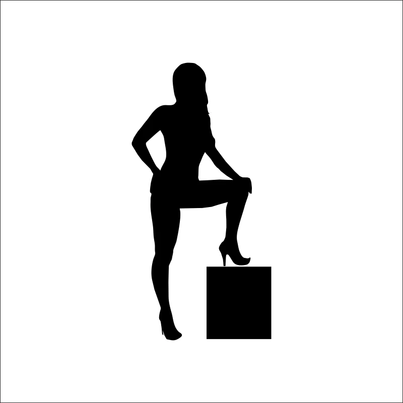 DCTAL SEX GIRL Pegatina Sexy chica caliente desnuda belleza забавная Автомобильная наклейка ventana Humor motocicleta