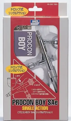 Gunze Sangyo - PS265 Procon Boy SAe Single Action Airbrush (Nozzle: 0.3mm) 