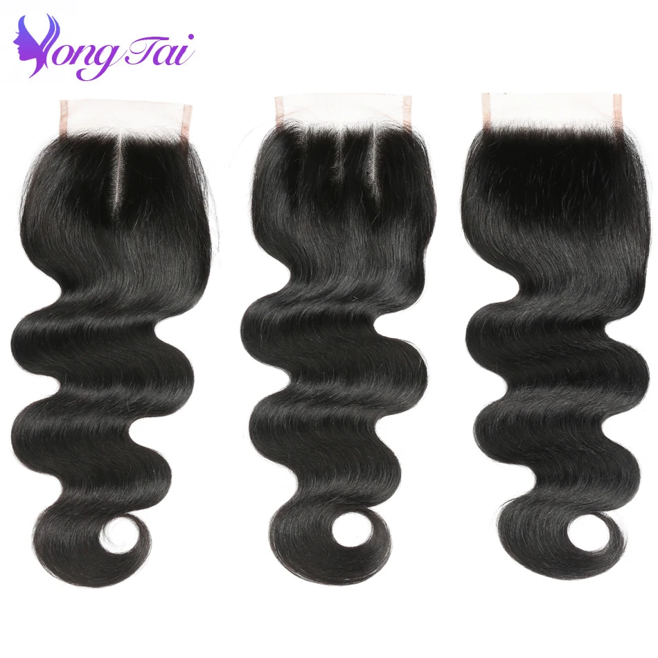 Yuyongtai волосы необработанные перуанские девственные волосы объемная волна 3 пучка в партии волосы ткачество с закрытием Remy человеческие волосы