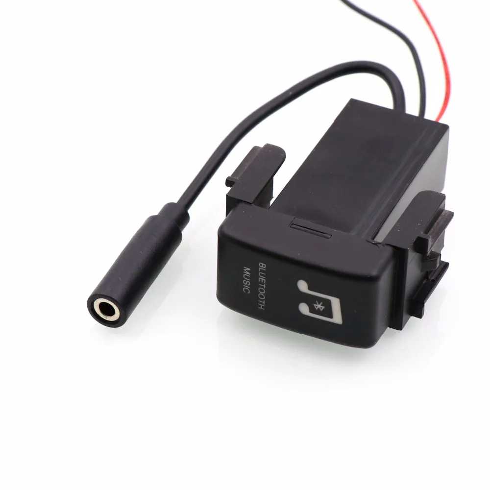  Car Bluetooth Music Adapter Module Panel Installation AUX Output Use for NISSANqashqaitiidax-trails